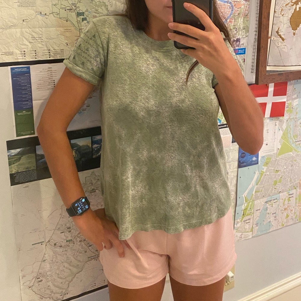 ANTHROPOLOGY Akemi + Kin Stitched Short Sleeve